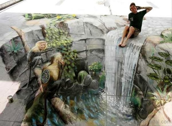 3D Art Of Forest