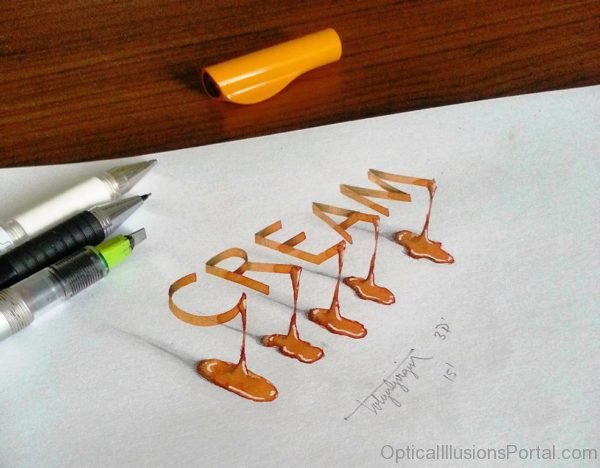 3D Illusion Lettering