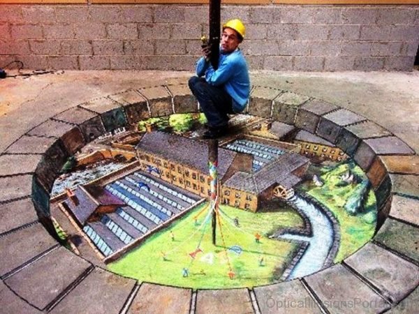 3d Street Optical Illusion