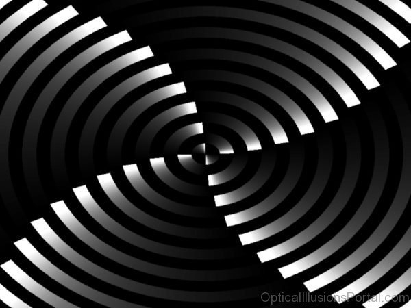 Abstract Optical Illusion