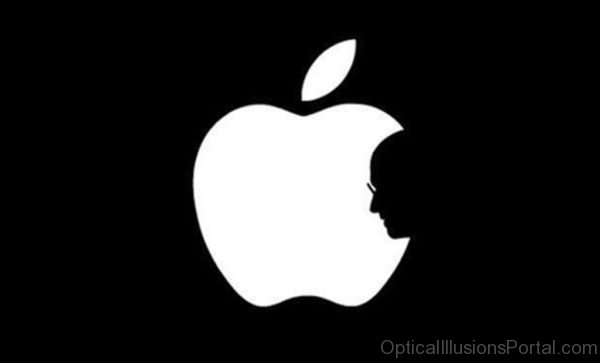 Apple Logo Face