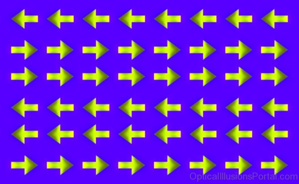 Arrows Optical Illusion