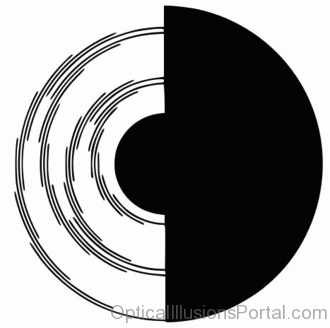 Benham’s Disk Optical Illusion