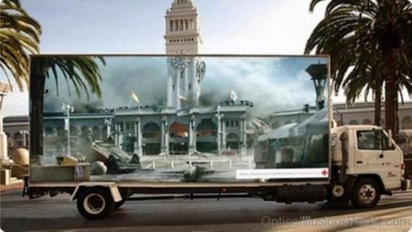 Billboard Truck Illusion