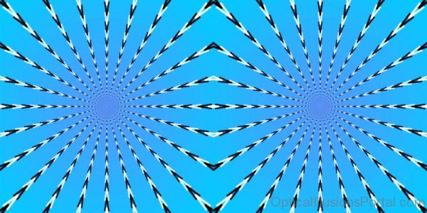 Blue Waves Illusion