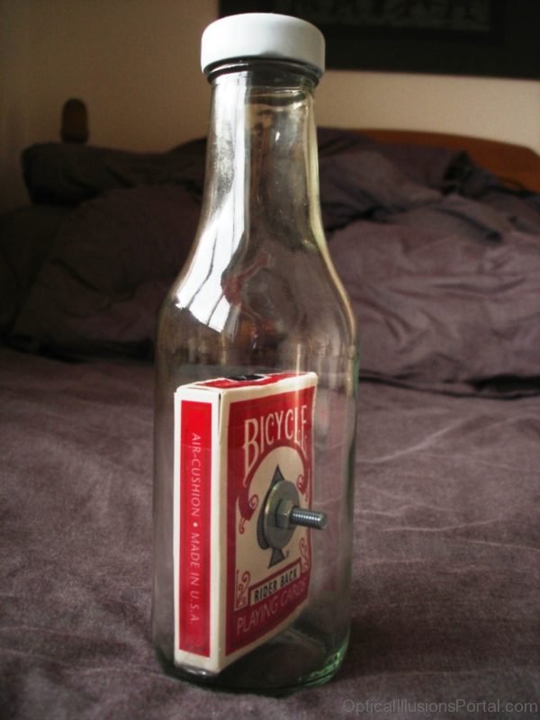 Bottle Optical Illusion 1