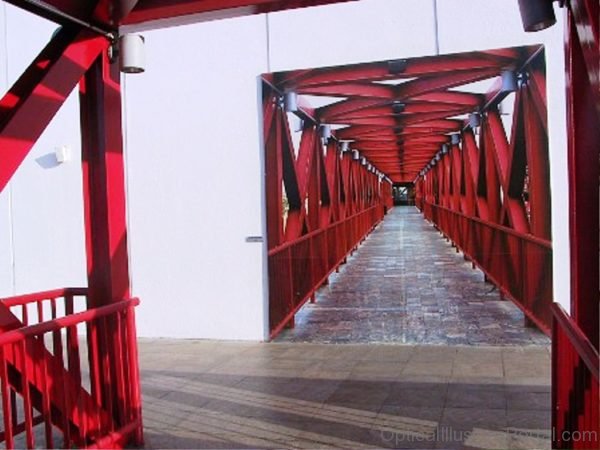 Bridge Optical Illusion