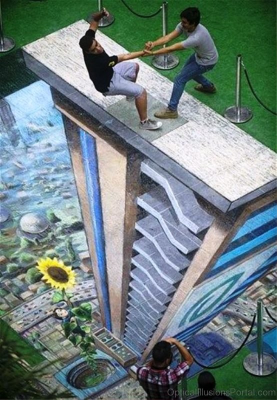 Building Optical Illusion 3