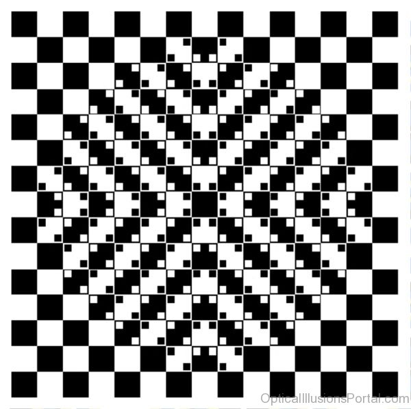Bulge Optical Illusion