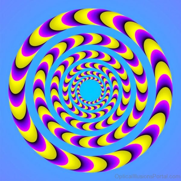 Circle In Motion Aftereffect Illusion