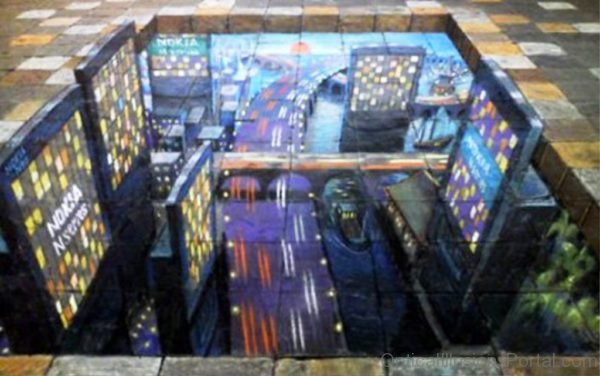 City Underground 3D Art