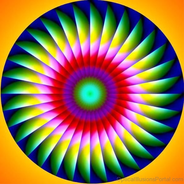 Colored Optical Illusion 1