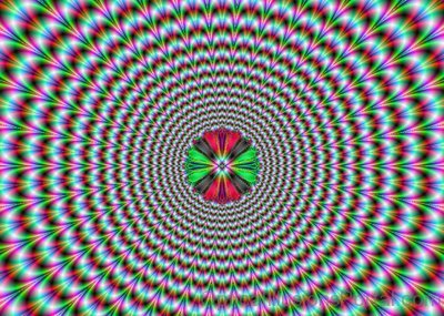 Colorful Moving Illusion