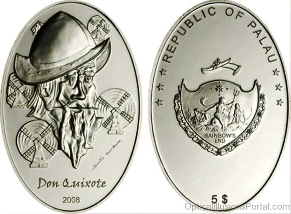 Don Quixote Silvercoin Illusion