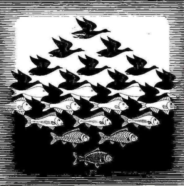 Escher Fish Bird