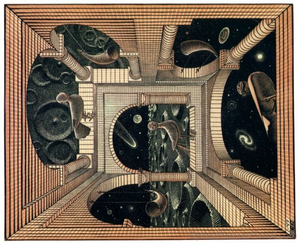 Escher Optical Illusion