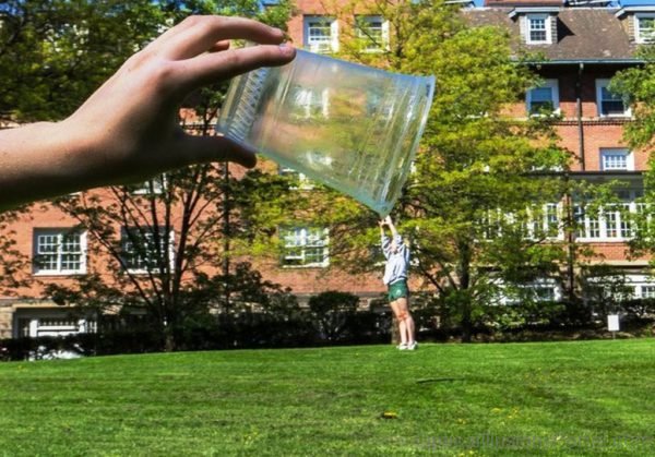 Girl Holding Glass