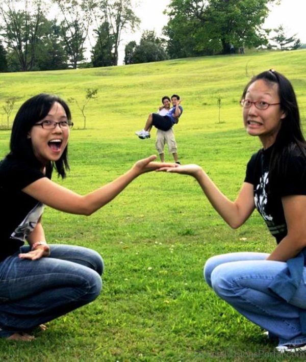 Great Forced Perspective Image