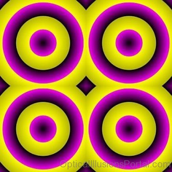 Growing Circles Illusion