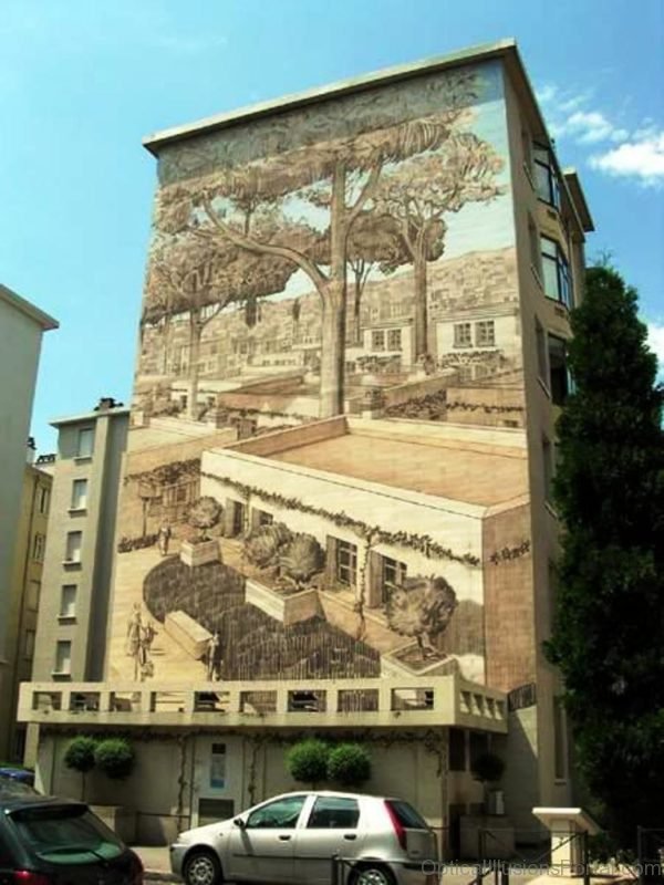 Illusionary Wall Painting