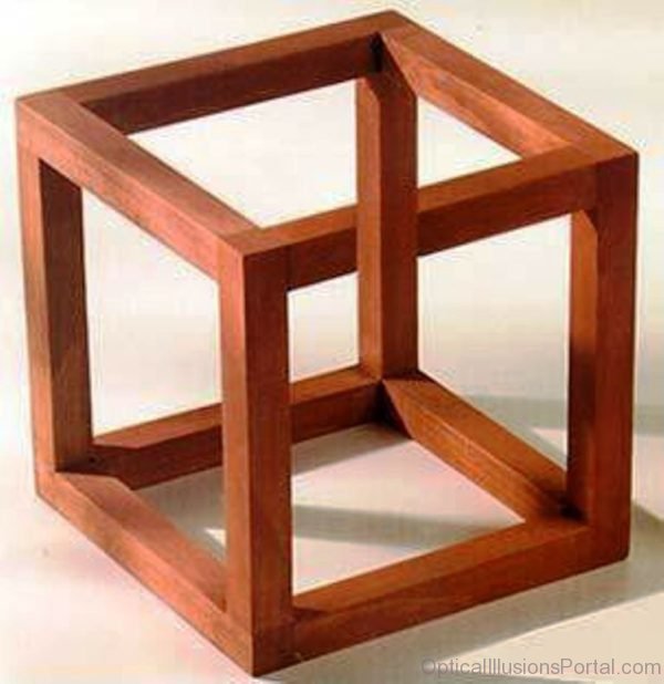 Impossible 3D Block Illusion