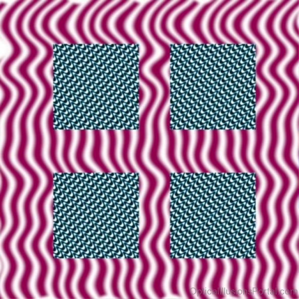 Instable Pattern Optical Illusion