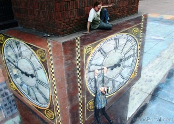 Julian Beever Rides Again