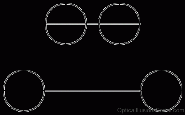 Line Optical Illusion