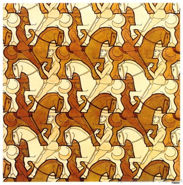 M C Escher Cavaliers