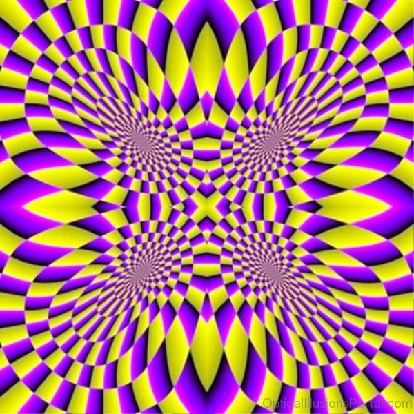 Moving Colored Illusion