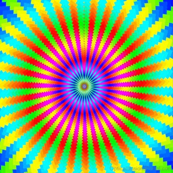 Moving Colorful Illusion