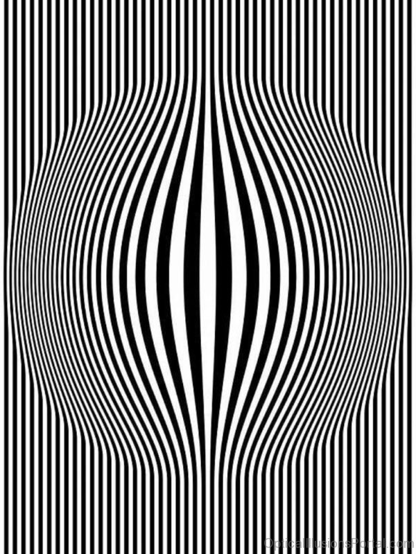 Moving Lines Optical Illusion