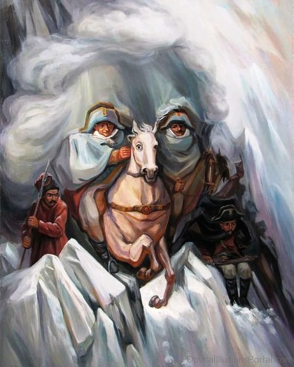 Old Lady Optical Illusion