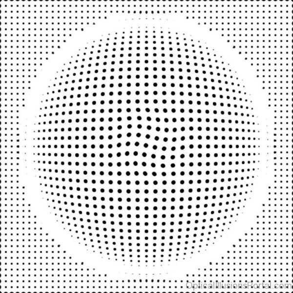 Optical Illusion Circle Digital Art 1