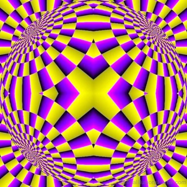 Optical Illusion Moving
