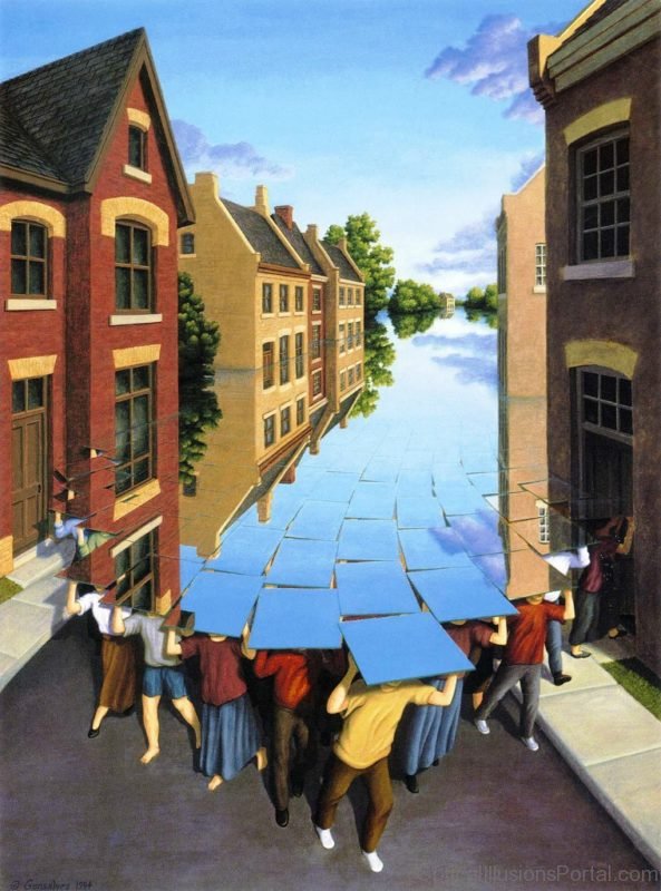 Optical Illusion Paintings