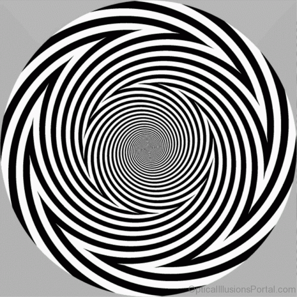 Optical Illusion Spiral