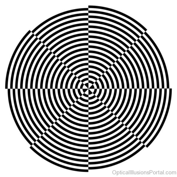 Optical Illusion Vector