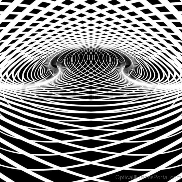 Optical Illusion Vector Background