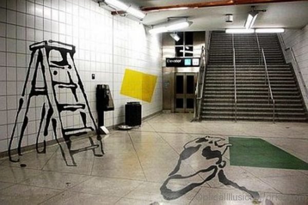 Perspective Subway Art