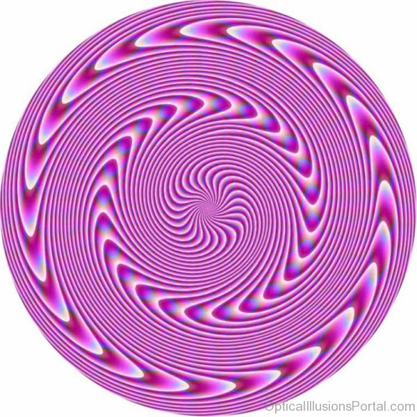 Pink Moving Illusion