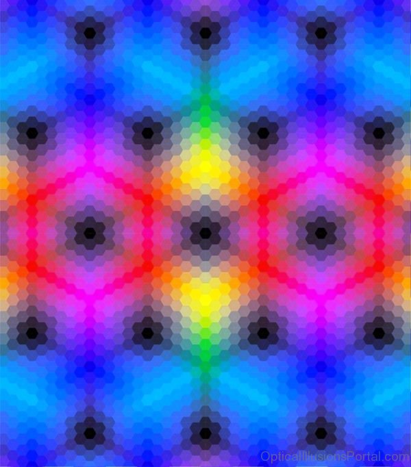 Rainbow Colored Illusion