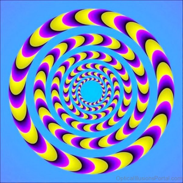 Rings Optical Illusion