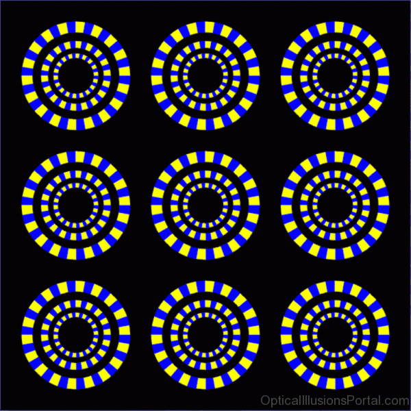 Rotating Snakes Illusion