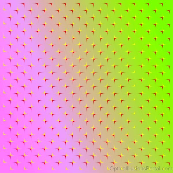 Sakuramochi Optical Illusion