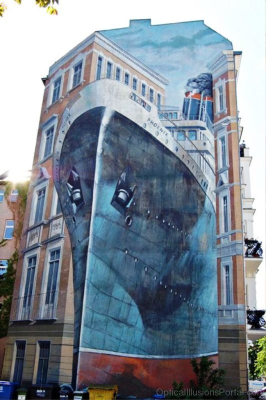 Ship Building Illusion