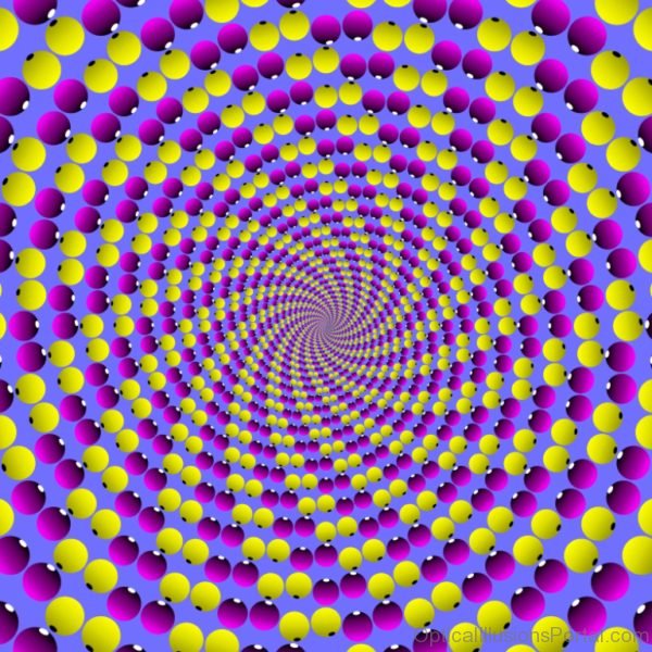 Spiral Eye Ball Illusion