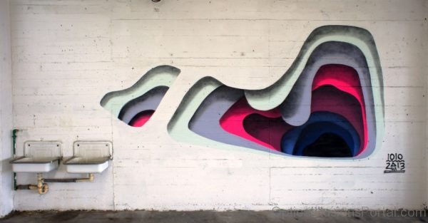 Street Art Mual Painting Illusion