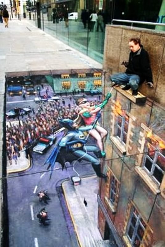 Superheroes Illusion