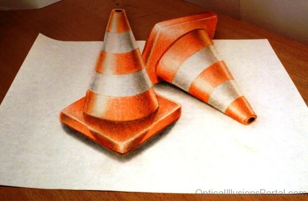 Traffic Cone Illusion